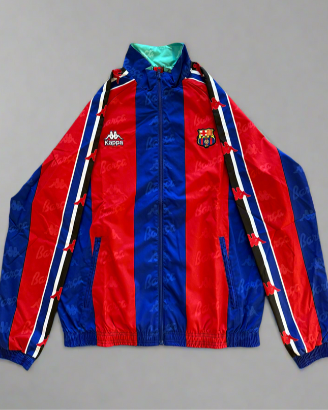 Barcelona Retro Reversible Windbreaker