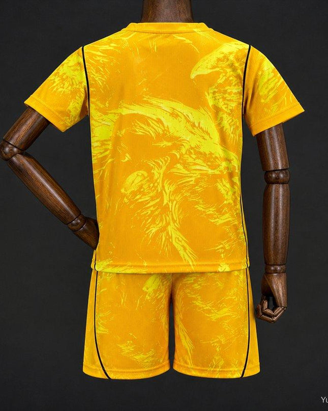 England 2026 World Cup Yellow Goalkeeper Kids Kit