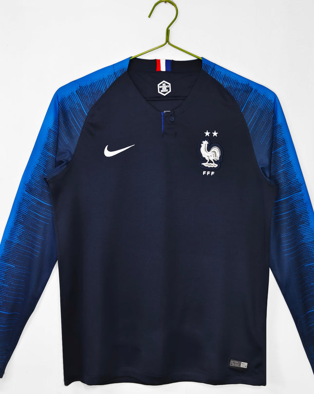France 2018 Long Sleeve Home Shirt