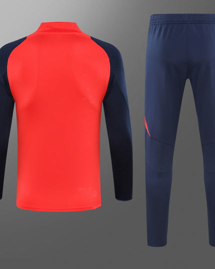 2024-25 Manchester United Red Training Suit S-2XL