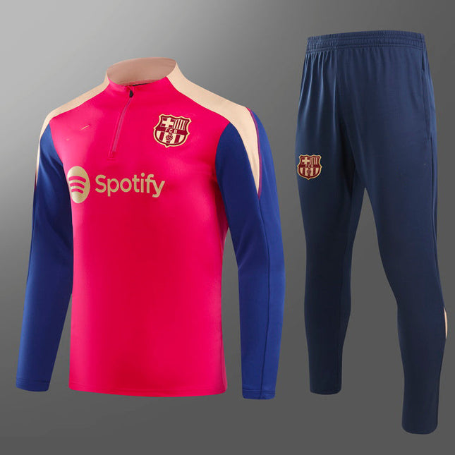 2024-25 Barcelona Red Training Suit S-2XL