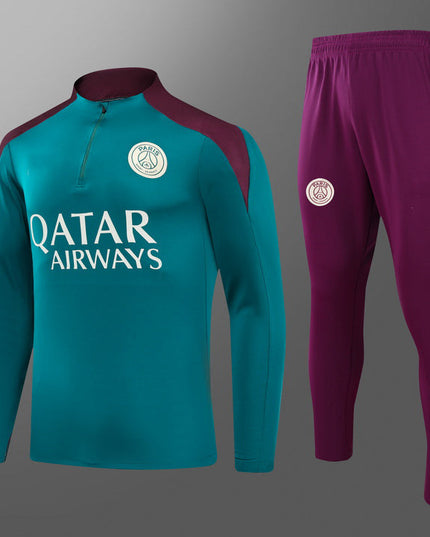 2024-25 Paris Green Training Suit S-2XL
