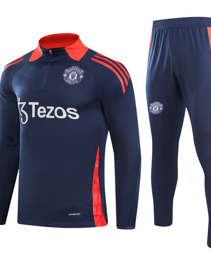 2024-25 Manchester United Navy Training Suit S-2XL