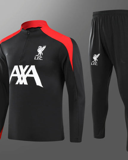2024-25 Liverpool Black Training Kit S-2XL
