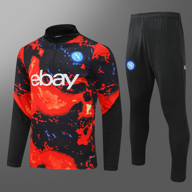2024-25 Napoli Red Training Suit S-2XL