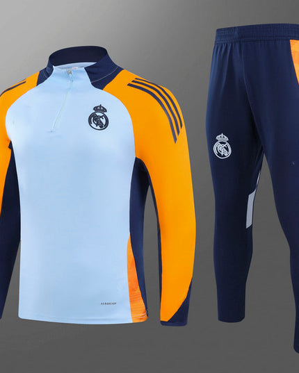 2024-25 Real Madrid Blue Training Suit S-2XL