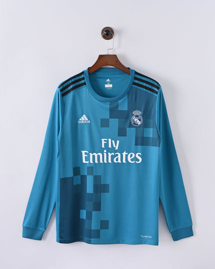 Real Madrid 2017/18 Long Sleeve Third Shirt