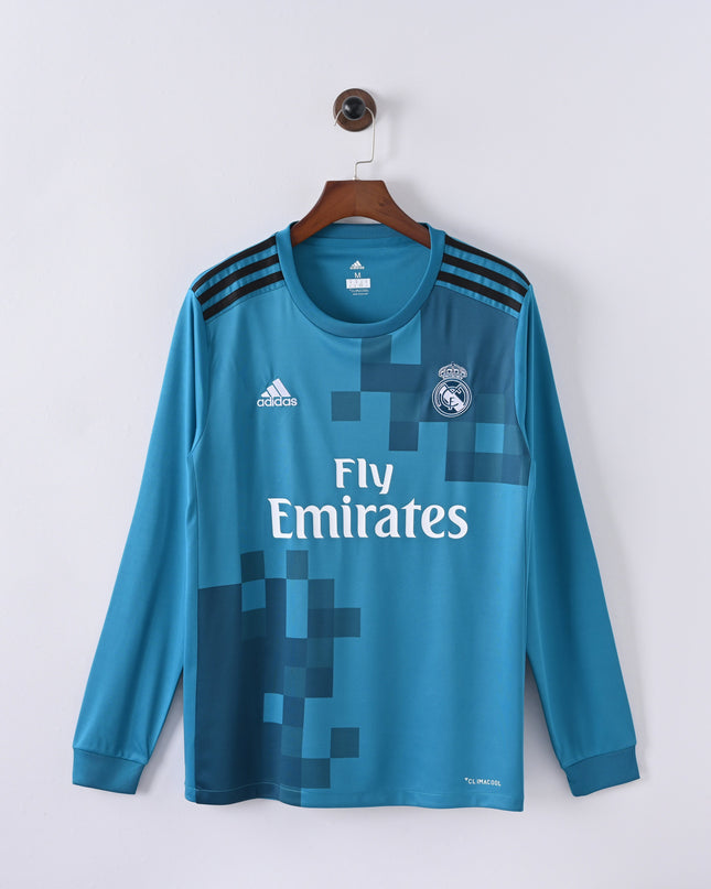 Real Madrid 2017/18 Long Sleeve Third Shirt