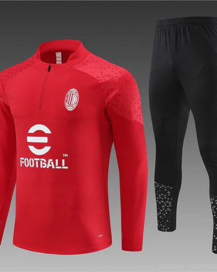 AC MILAN RED Training Suit Kit 2023 2024