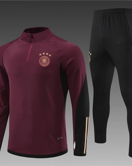 TOGETHER RED GERMANY Training Suit Kit 2023 2024