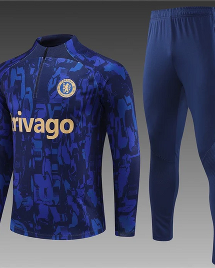 CHELSEA DARK BLUE Training Suit Kit 2023 2024