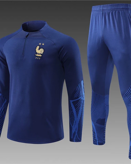 FRENCH BLUE TEAM Training Suit Kit 2023 2024