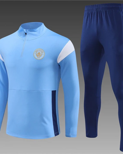 MANCHESTER CITY BLEU CLAIR Training Suit Kit 2023 2024
