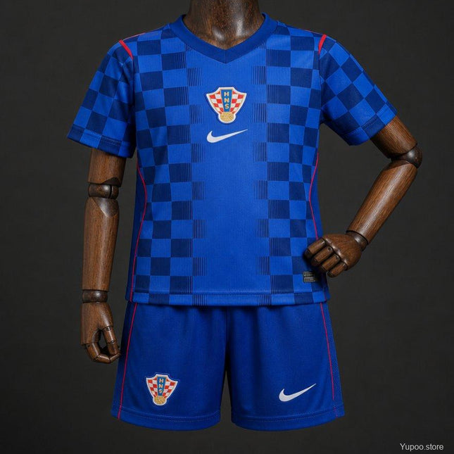 Croatia 2026 World Cup Away Kids Kit