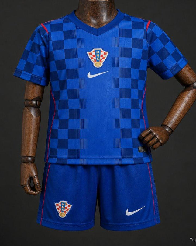 Croatia 2026 World Cup Away Kids Kit