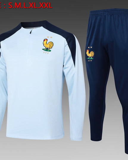 2024-25 French light blue training suit S-2XL