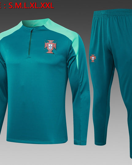 2024-25 Portugal Green Training Suit S-2XL
