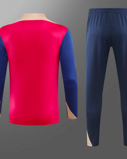 2024-25 Barcelona Red Training Suit S-2XL