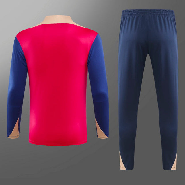 2024-25 Barcelona Red Training Suit S-2XL