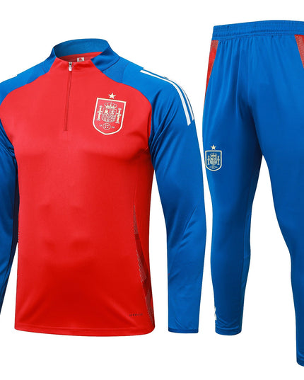2024-25 Spain Red Training Suit S-2XL
