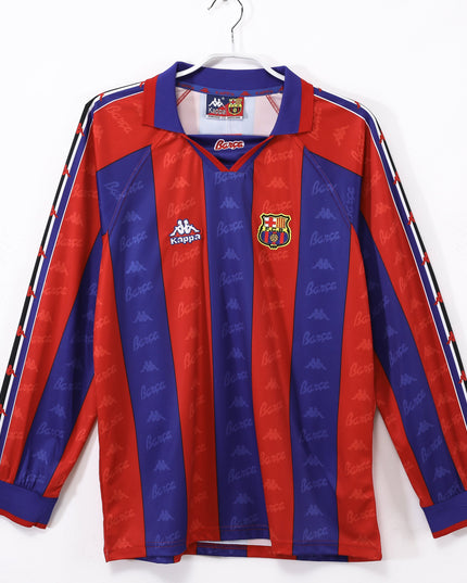 Barcelona 1996/97 Long Sleeve Home Shirt