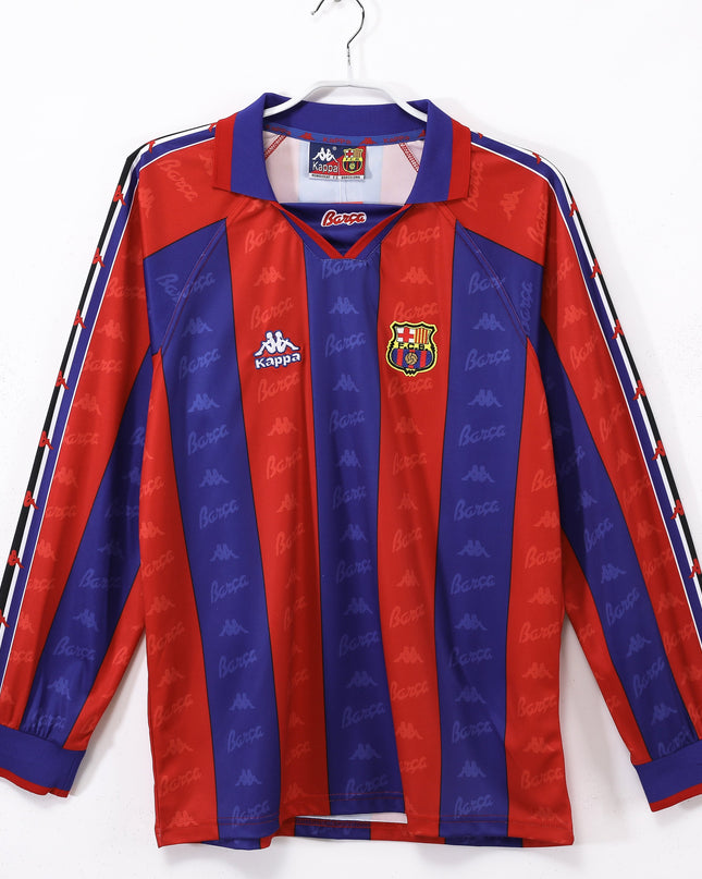 Barcelona 1996/97 Long Sleeve Home Shirt