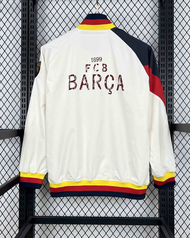 Barcelona Windbreaker (White)