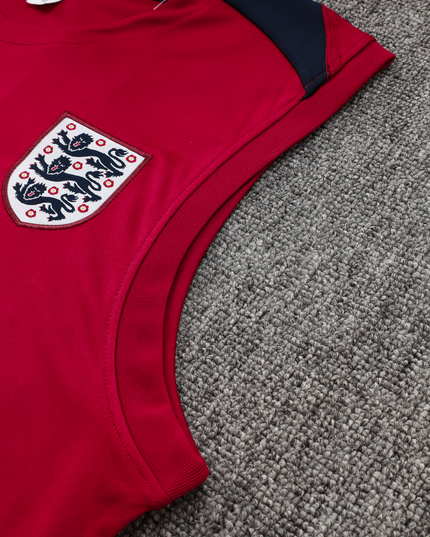 2024-25 England Red Vest Training Suit
