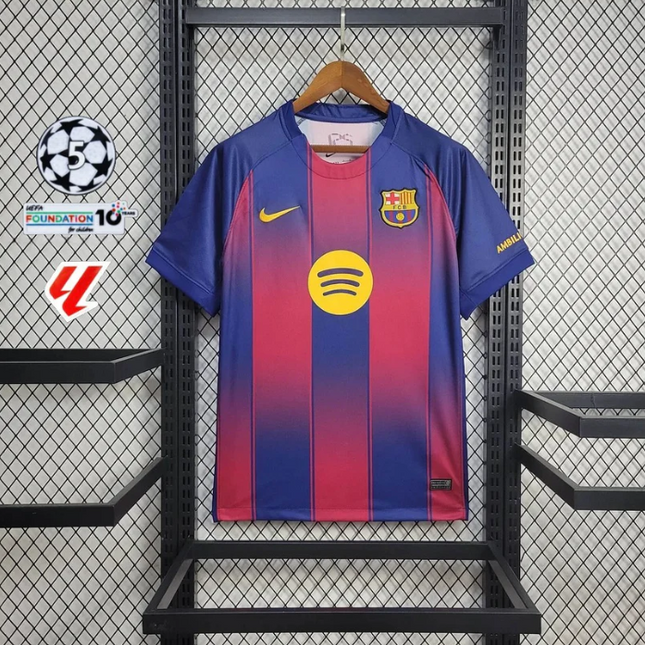 Barca 25/26  Home Fans Version Shirt