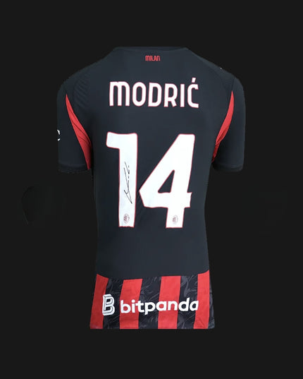 2026 AC milan Home Jersey | Modric Signed Shirt