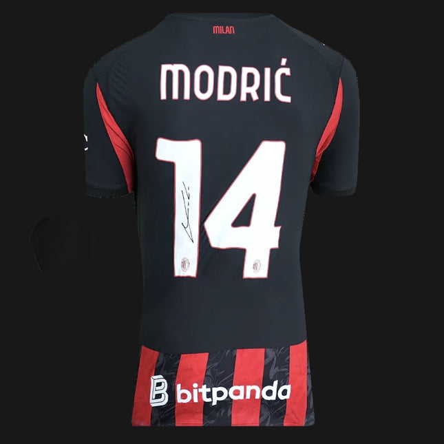 2026 AC milan Home Jersey | Modric Signed Shirt