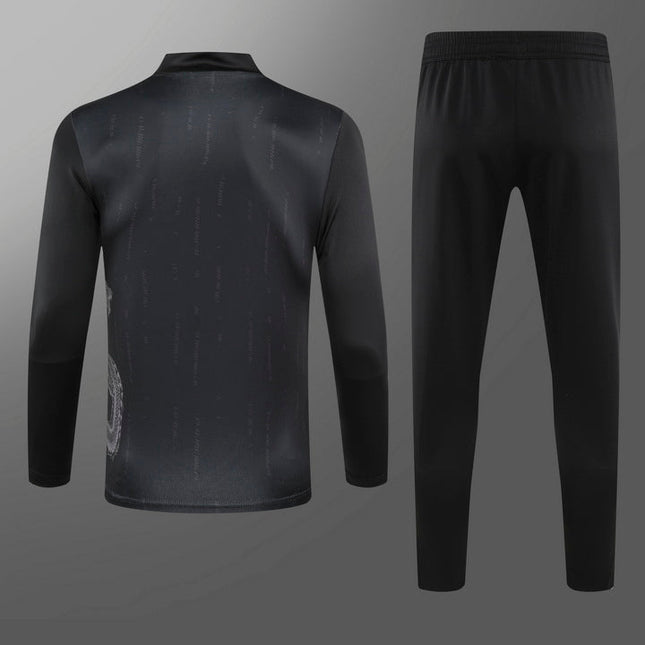 2024-25 Real Madrid Black Special Edition Training Suit S-2XL