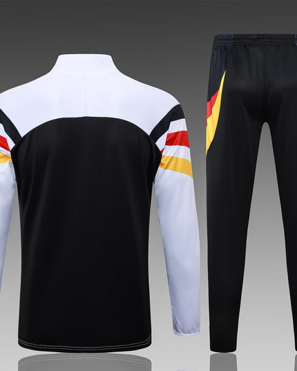 2024-25 German White (sleeves red, yellow and black) training suit S-2XL