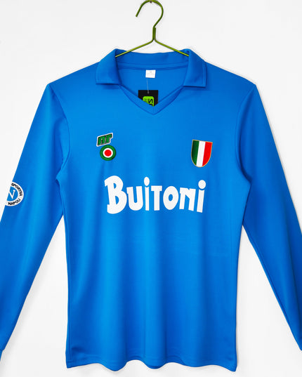 Napoli 1987/88 Long Sleeve Home Shirt