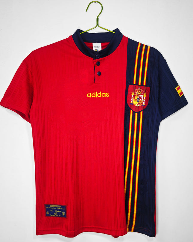 Spain 1996 Home Shirt