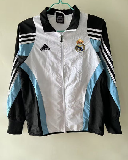 Real Madrid Retro Windbreaker (Blue)
