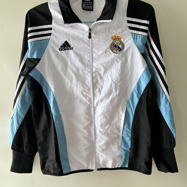Real Madrid Retro Windbreaker (Blue)
