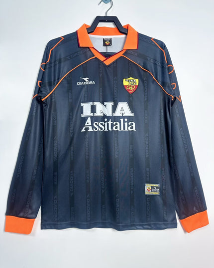 Roma 1999/00 Long Sleeve Away Shirt