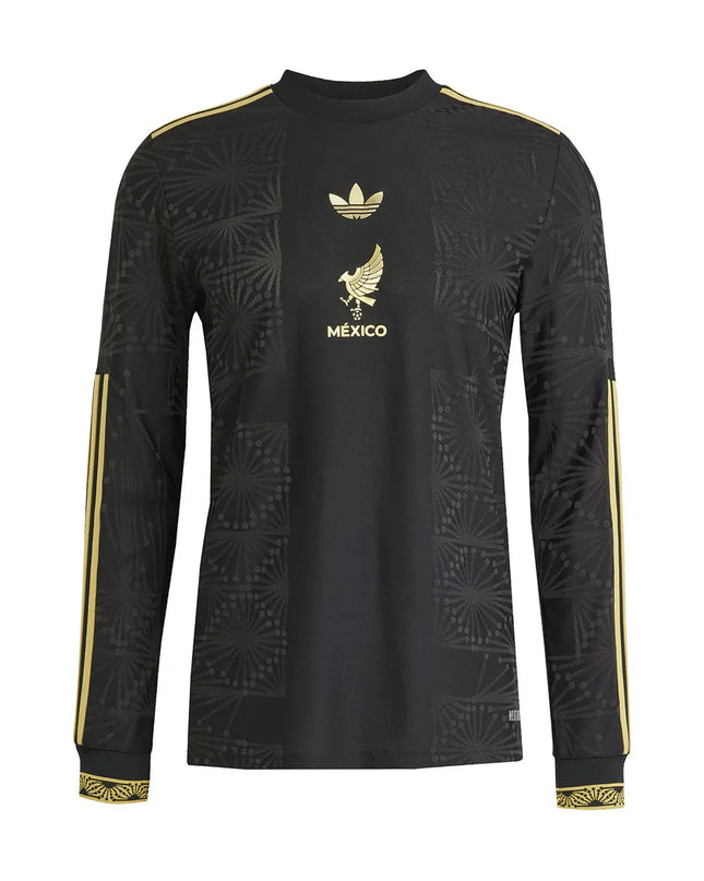 Mexico Home Gold Cup 2025 Long Sleeve Standard Issue Kit