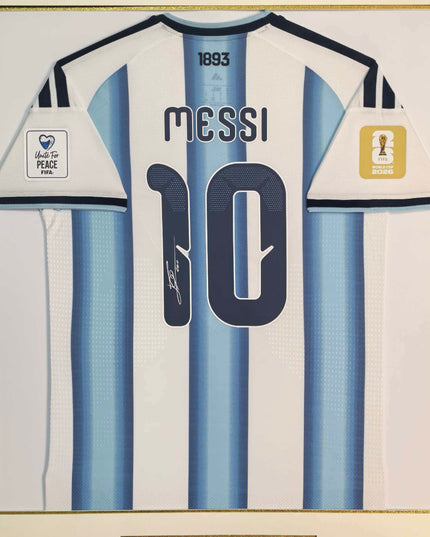 LM10 Argentina 2026 World Cup Home Signed Shirt