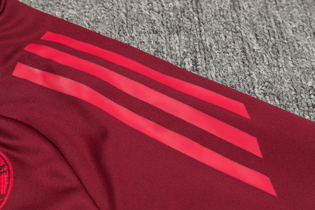 2024-25 Bayern Munich Red Training Suit S-2XL