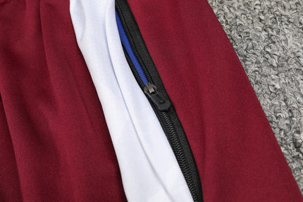 2024-25 Bayern Munich Red Training Suit S-2XL