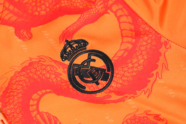 2024-25 Real Madrid Orange Special Edition Training Suit S-2XL