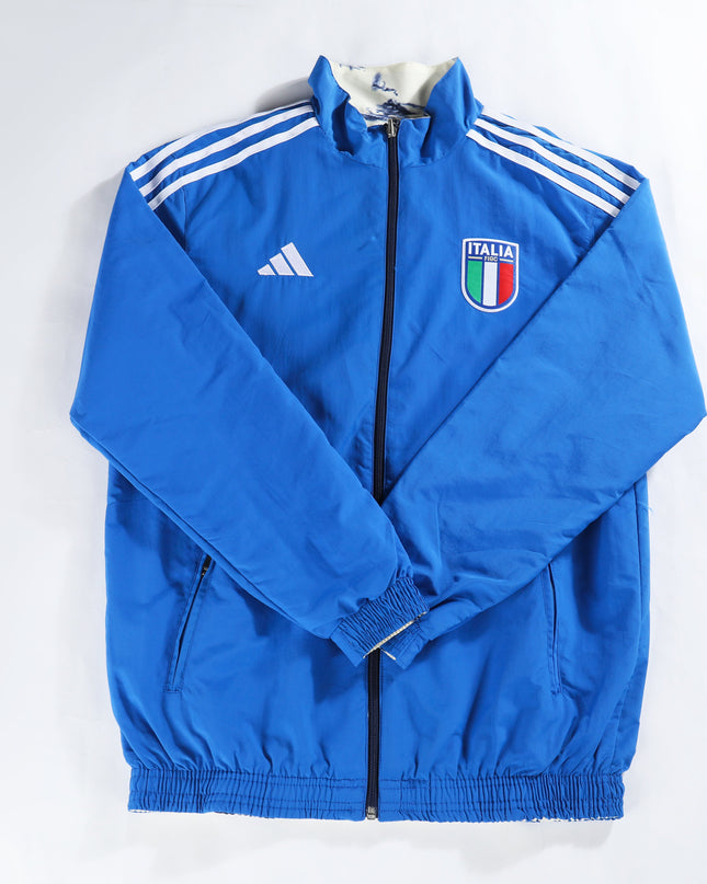 Italy Reversible Windbreaker (Marble and Blue)