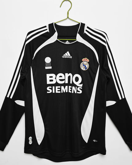 Real Madrid 2006/07 Long Sleeve Away Shirt