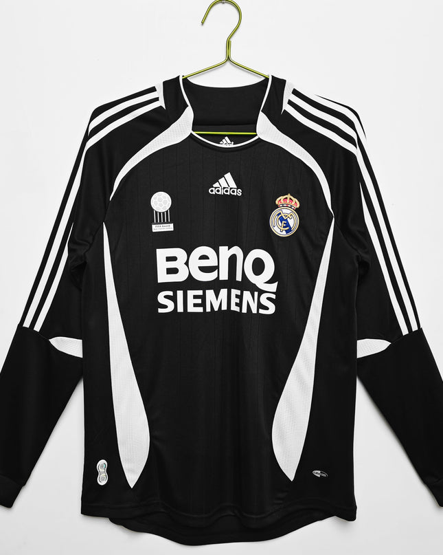 Real Madrid 2006/07 Long Sleeve Away Shirt