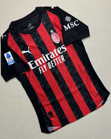 AC Milan 25/26 Home Player Version Shirt