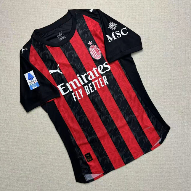 AC Milan 25/26 Home Player Version Shirt