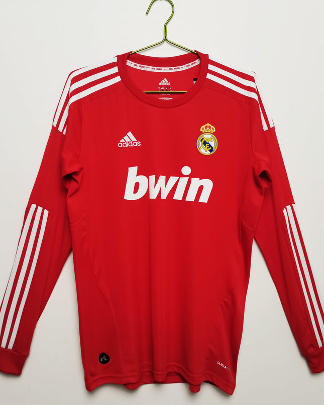 Real Madrid 2011/12 Long Sleeve Away Shirt