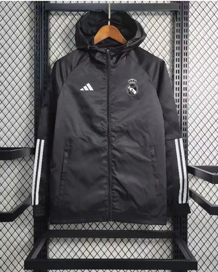 Real Madrid Windbreaker (Black)